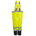 Unisex High Visibility Waterproof Rain Bib Pants